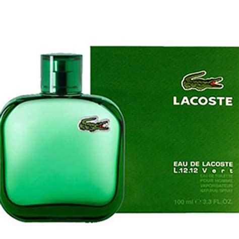 lacoste cologne green box.